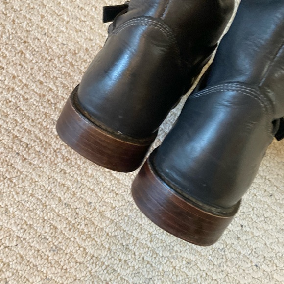 Frye Gray Heeled Boots for Women - Picture 13 of 15